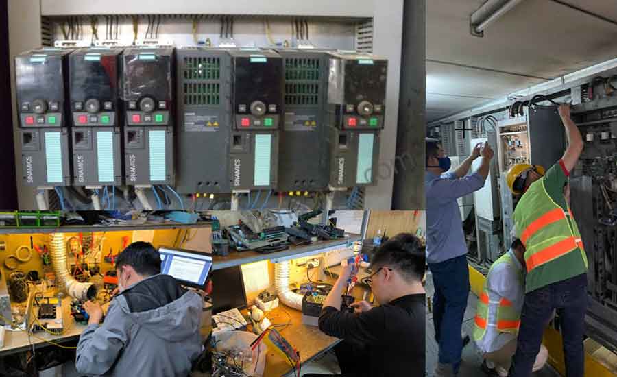 Bảo hành và sửa chữa biến tần Siemens
