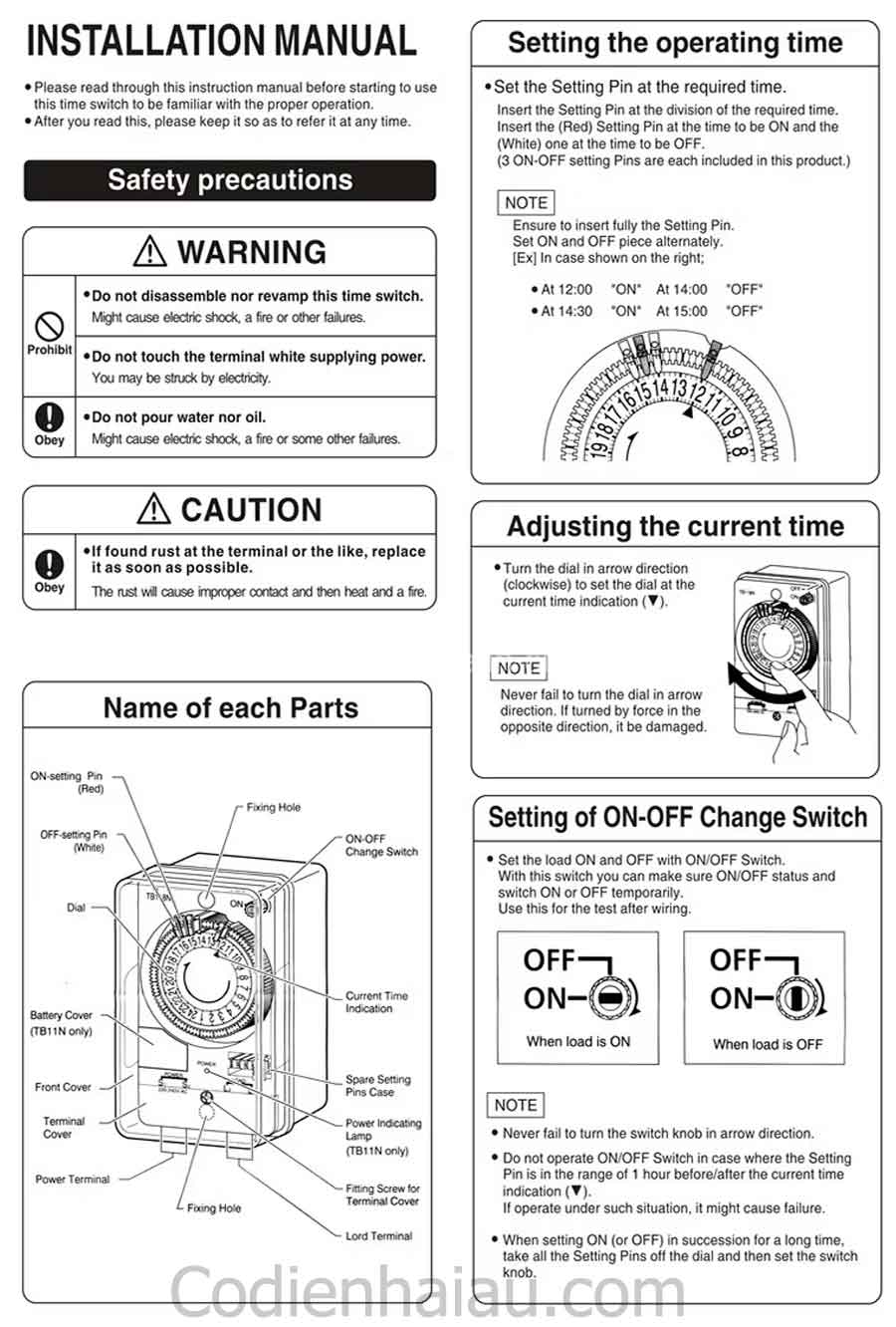 cach-dai-dat-timer-panasonic-tb118