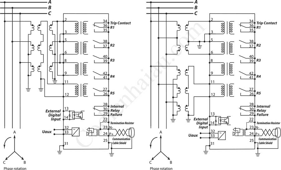 Cách đấu dây Rơ le bảo vệ điện áp đa tính năng Mikro MU2300