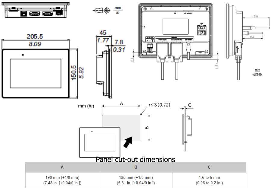 kich-thuoc-lap-dat-hmi-proface-pfxet6400wad-7-inch