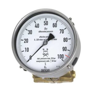 Đồng hồ đo áp suất Wika 712.12