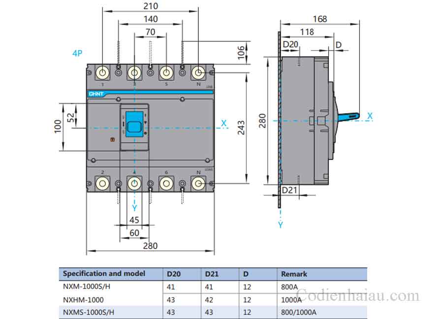 Kich-thuoc-lap-dat-MCCB-Chint-NXM-1000S-4P