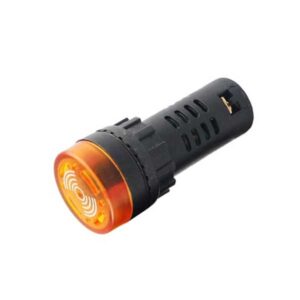 Đèn báo có còi AD16-22D/SM-Y 220V 22mm (Vàng)