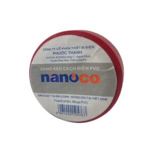 Băng keo điện Nanoco  FKPC20 20 Yard (đỏ)