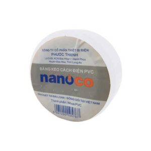 Băng keo điện Nanoco  FKPC10 10 Yard (trắng)