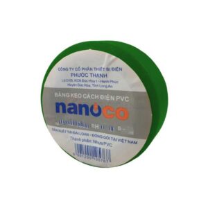 Băng keo điện Nanoco  FKPC10 10 Yard (xanh lá)