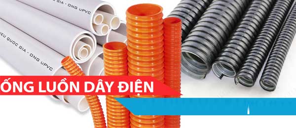 Banner ống luồn dây điện